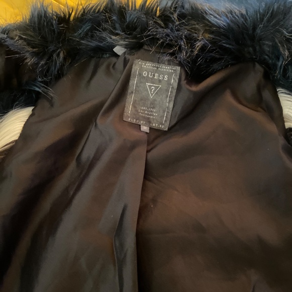 Multi color faux fur vest - Picture 2 of 4